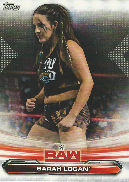 WWE Topps Raw 2019 Sarah Logan #65