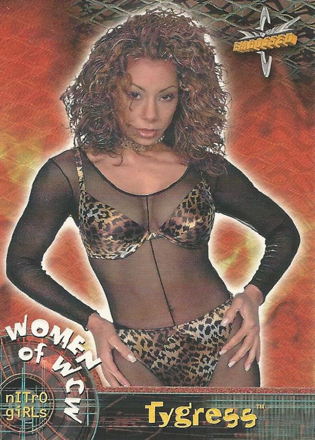 WCW Topps Embossed 1999 Tygress #65