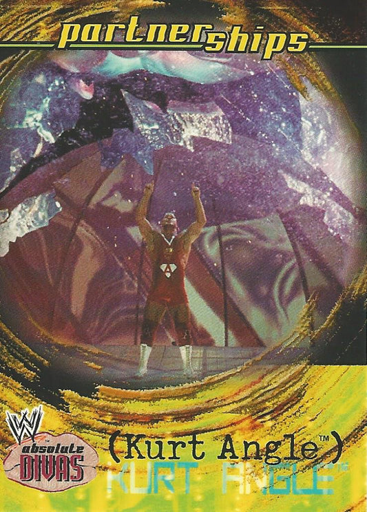WWE Fleer Absolute Divas 2002 Kurt Angle #65