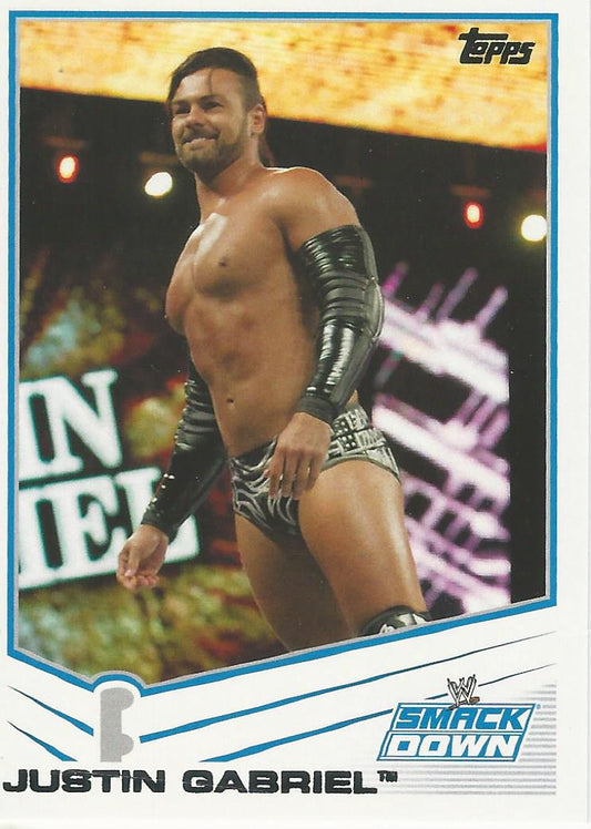 WWE Topps 2013 Justin Gabriel #65