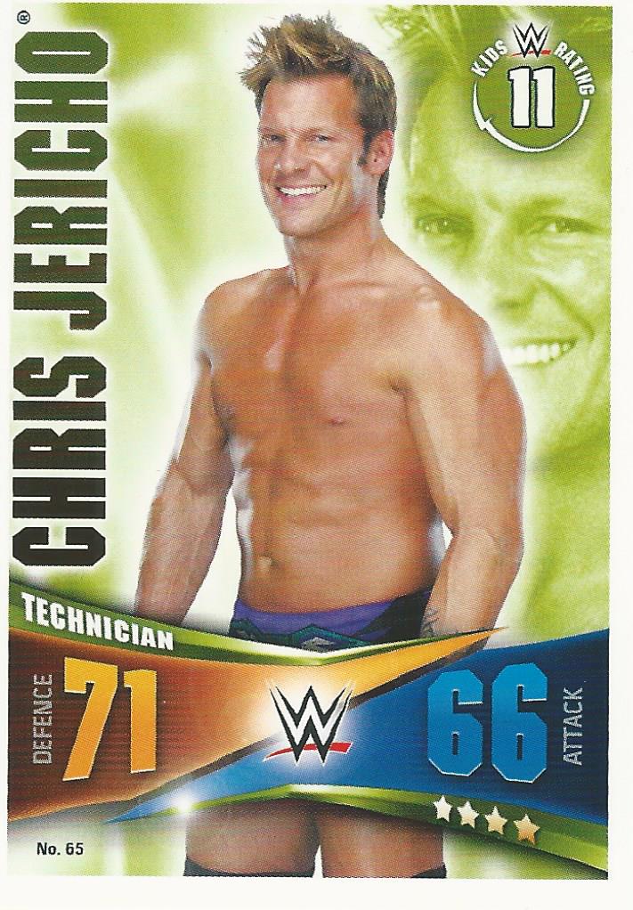 WWE Topps Slam Attax Rivals 2014 Chris Jericho #65