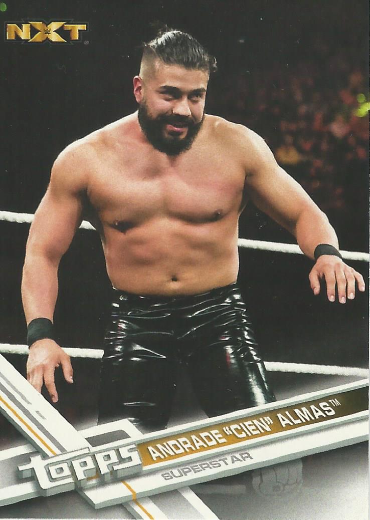 WWE Topps Then Now Forever 2017 Andrade #166