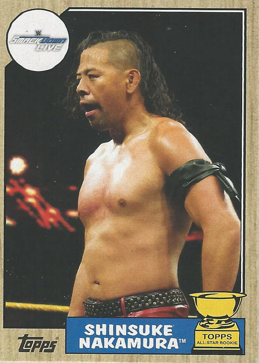 WWE Topps Heritage 2017 Shinsuke Nakamura #65