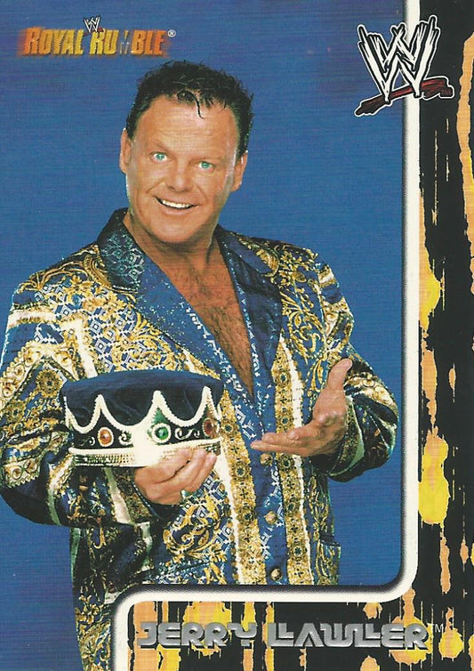 WWE Fleer Royal Rumble 2002 Jerry Lawler #65