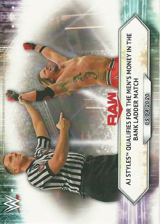 WWE Topps 2021 AJ Styles #65