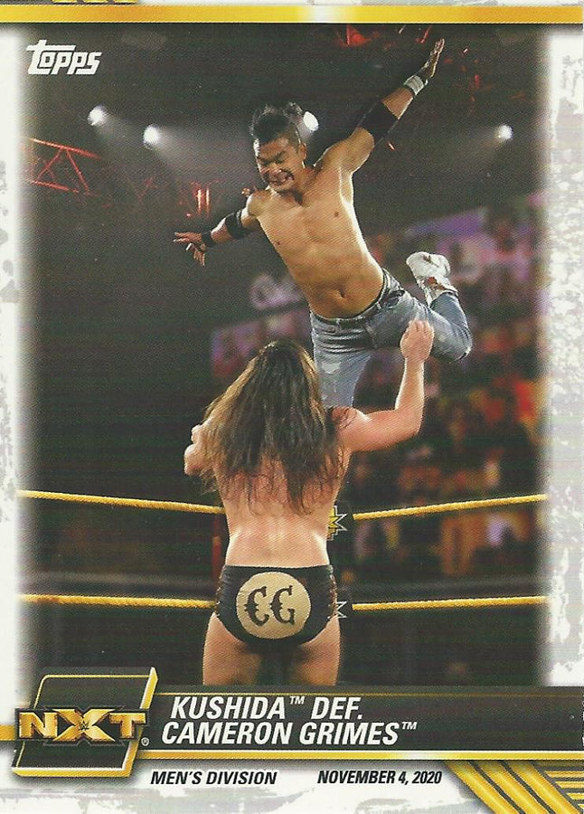 WWE Topps NXT 2021 Kushida #84