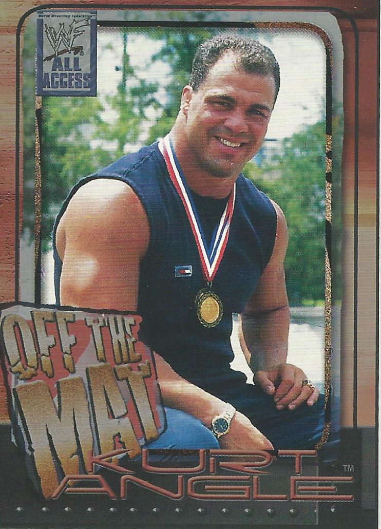 WWF Fleer All Access 2002 Kurt Angle #65