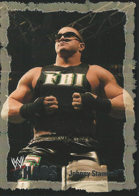 WWE Fleer Chaos 2004 Johnny Stamboli #65