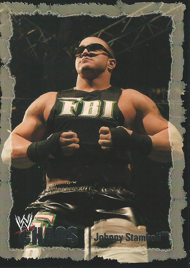 WWE Fleer Chaos 2004 Johnny Stamboli #65
