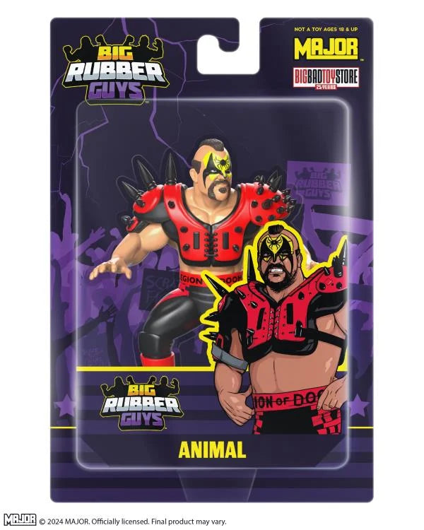 Big Rubber Guys Road Warrior Animal [Exclusive] Action & Toy Figures PWcatalog