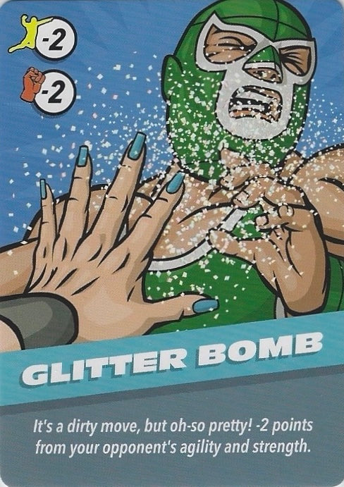 Glitter Bomb trading card PW Catalog