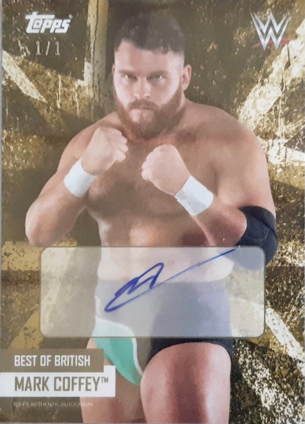 Mark Coffey trading card PW Catalog