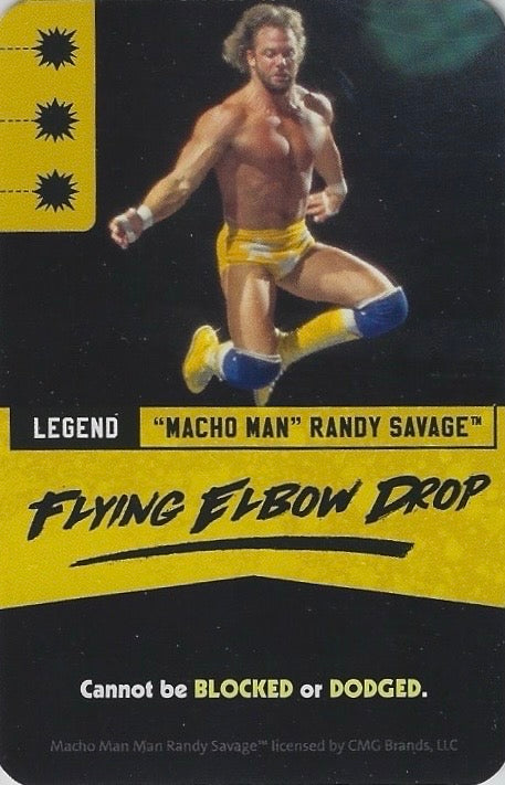 “Macho Man” Randy Savage – Flying Elbow Drop