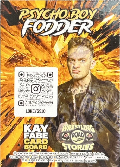 Psycho Boy Fodder trading card PW Catalog
