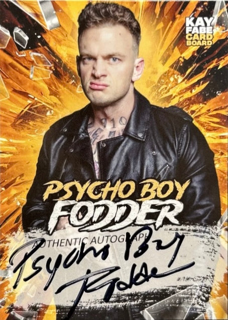 Psycho Boy Fodder trading card PW Catalog
