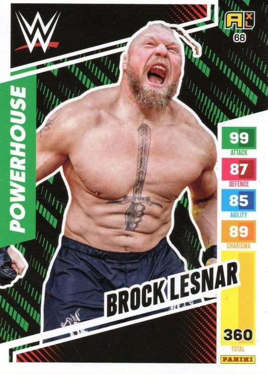 Brock Lesnar trading card PW Catalog