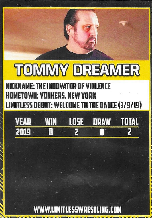 Tommy Dreamer trading card PW Catalog