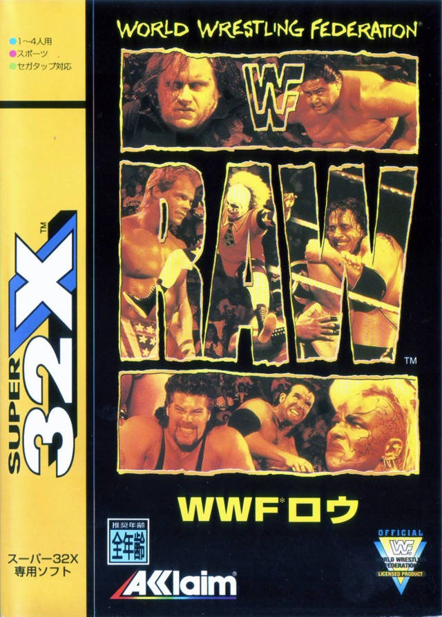 WWF Raw [Sega 32X] PWcatalog