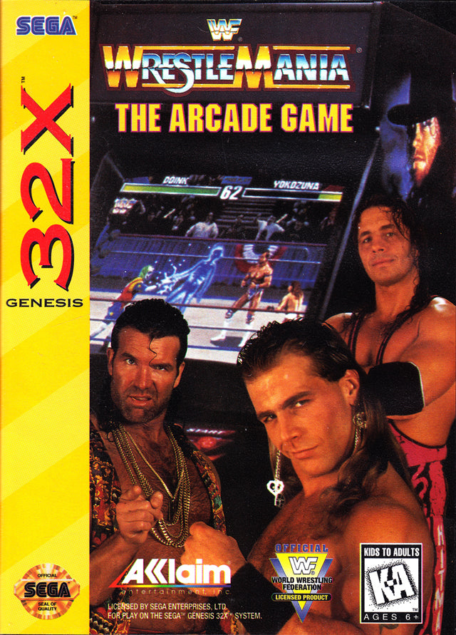 WWF WrestleMania The Arcade Game [Sega 32X] PWcatalog