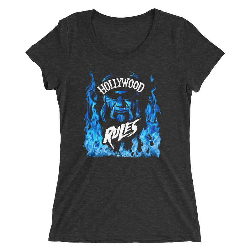 Hollywood Hulk Hogan "Hollywood Rules" Women's Tri-Blend T-Shirt