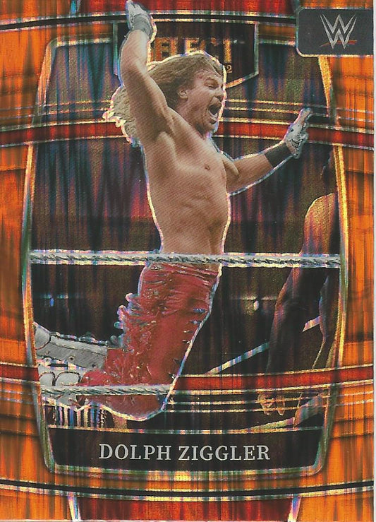WWE Panini Select 2022 Dolph Ziggler #67 Orange Flash