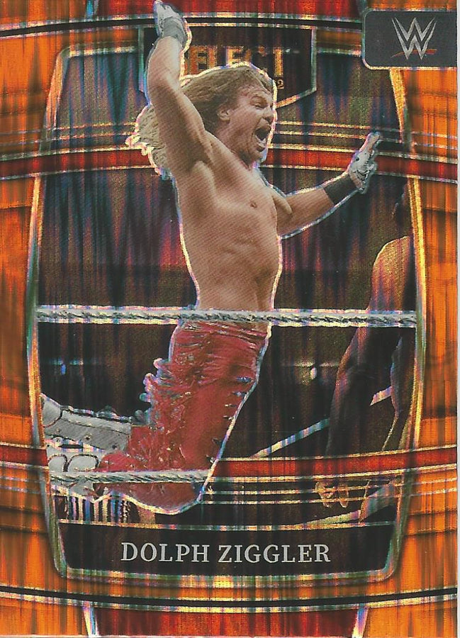 WWE Panini Select 2022 Dolph Ziggler #67 Orange Flash