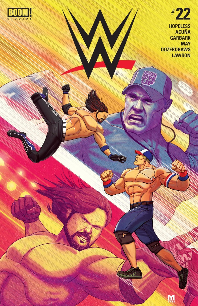 WWE Volume 22 Tales of the Swiss Cyborg Comic Book by Boom! Studios