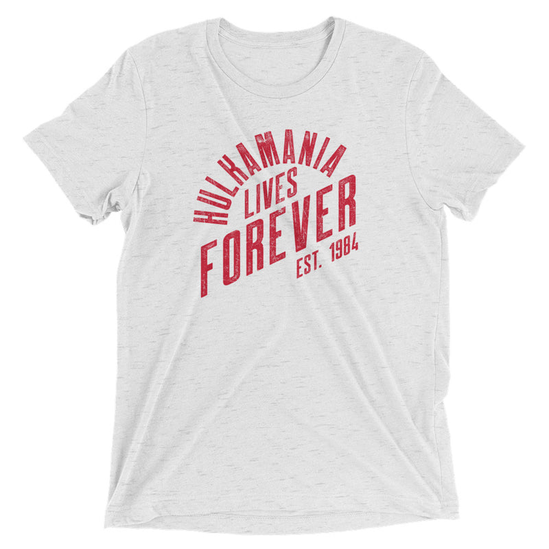 Hulk Hogan "Hulkamania Lives Forever" Tri-Blend T-Shirt