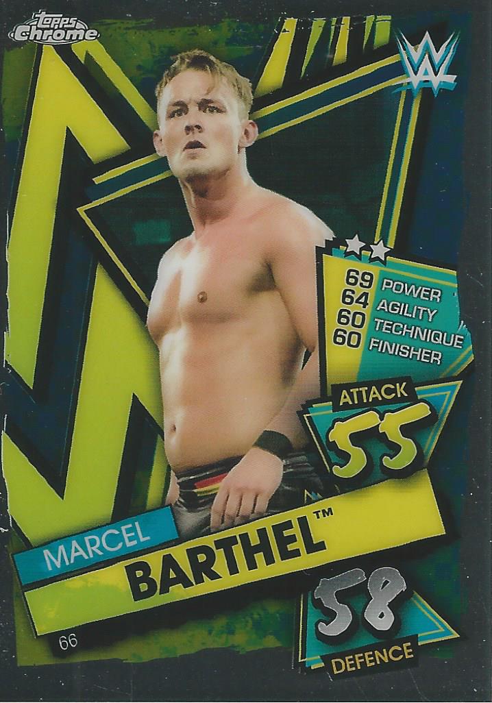 WWE Topps Slam Attax Chrome 2021 Marcel Barthel #66