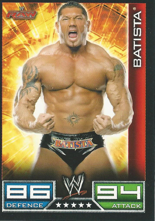 WWE Topps Slam Attax 2008 Batista #66