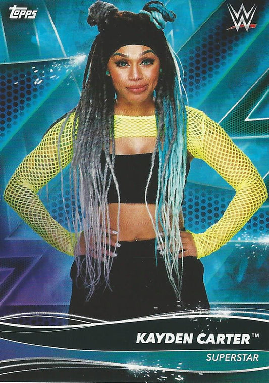 Topps WWE Superstars 2021 Kayden Carter #66
