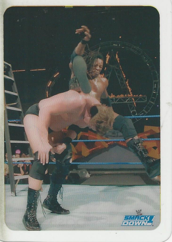 WWE Edibas Lamincards 2005 Booker T #66