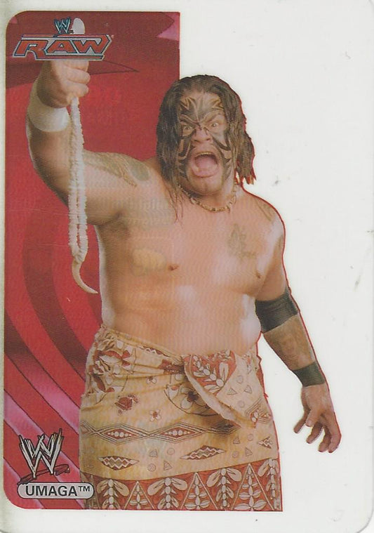 WWE Edibas Lamincards 2006 Umaga #66