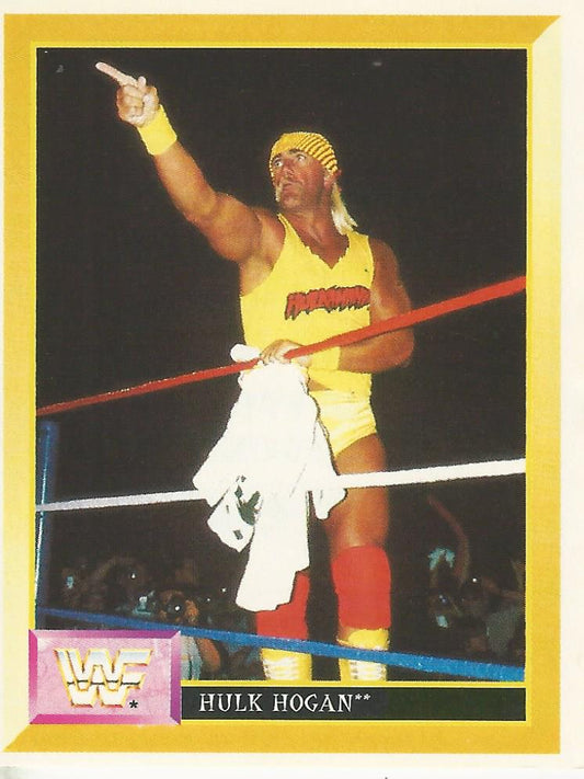 WWF Merlin Sticker 1994 Hulk Hogan #66