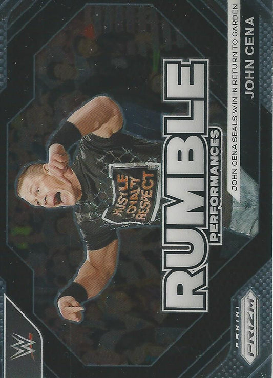 WWE Panini Prizm 2024 Rumble Performances John Cena #19
