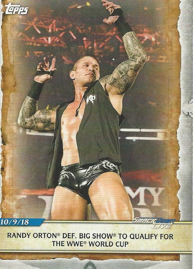 WWE Topps Road to Wrestlemania 2020 Randy Orton #66
