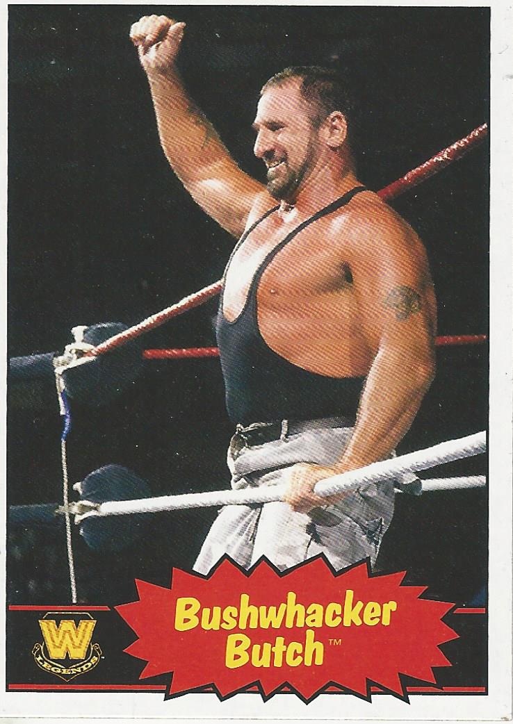 WWE Topps Heritage 2012 Bushwhacker Butch #66