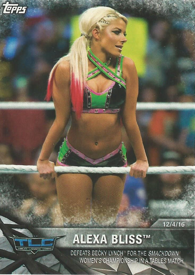 WWE Topps Women Division 2017 Alexa Bliss WWE-16 trading card PW Catalog