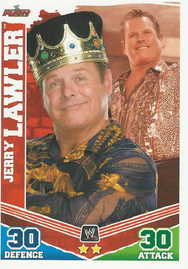 WWE Topps Slam Attax Mayhem 2010 Jerry Lawler #66
