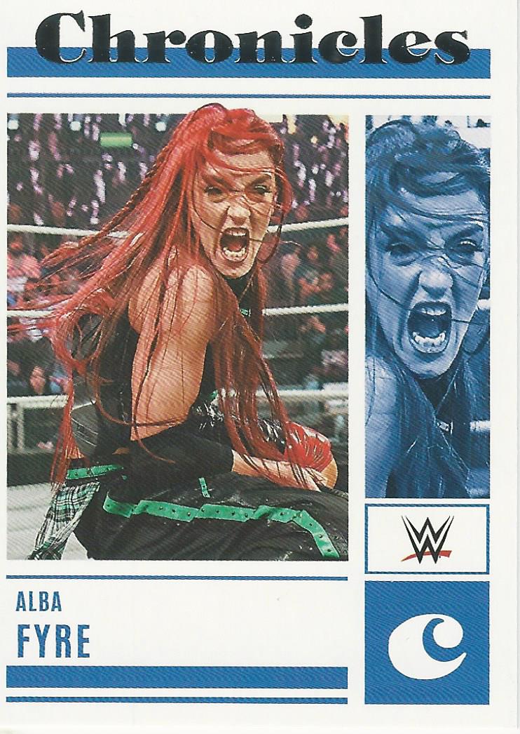 WWE Panini Chronicles 2023 Alba Fyre #66