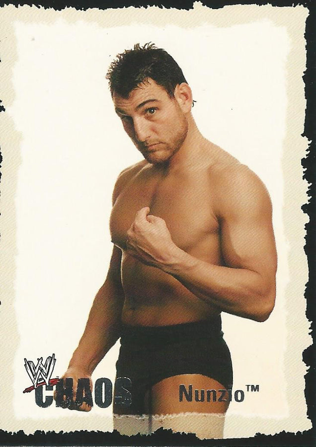 WWE Fleer Chaos 2004 Nunzio #66