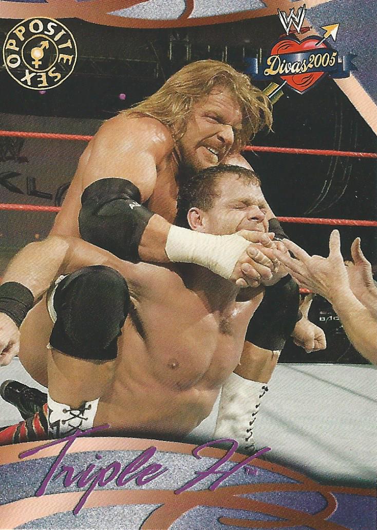 WWE Fleer Divas 2005 Triple H #66
