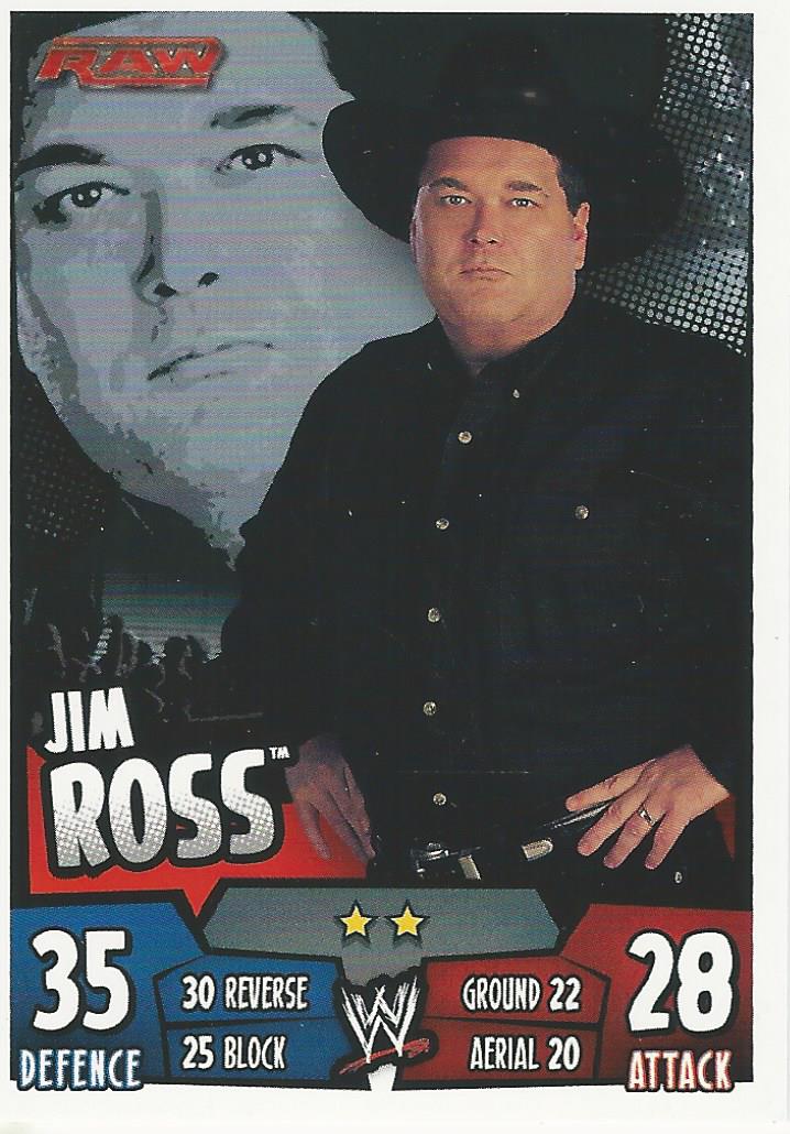 WWE Topps Slam Attax Rumble 2011 Jim Ross #66