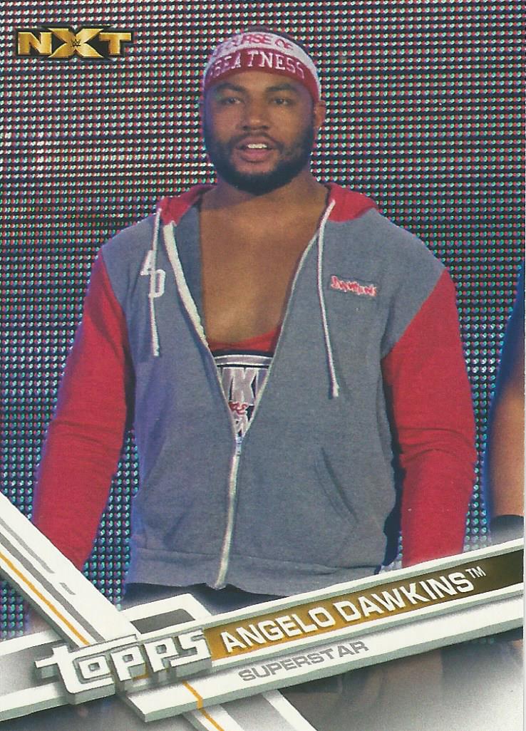 WWE Topps Then Now Forever 2017 Angelo Dawkins #167