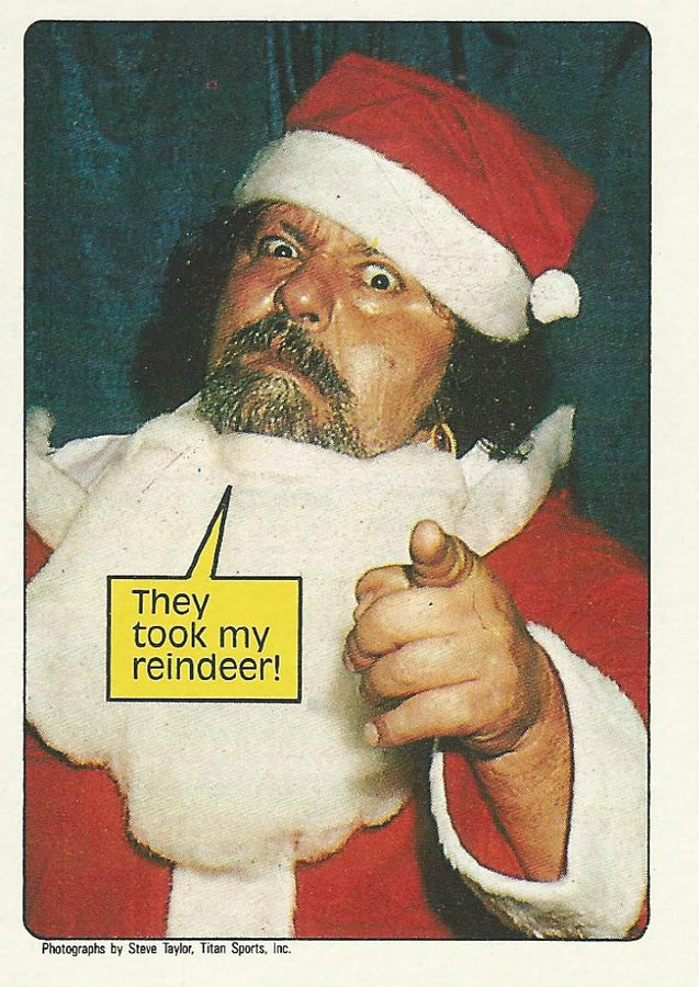 WWF Topps Wrestling Cards 1985 Lou Albano #66