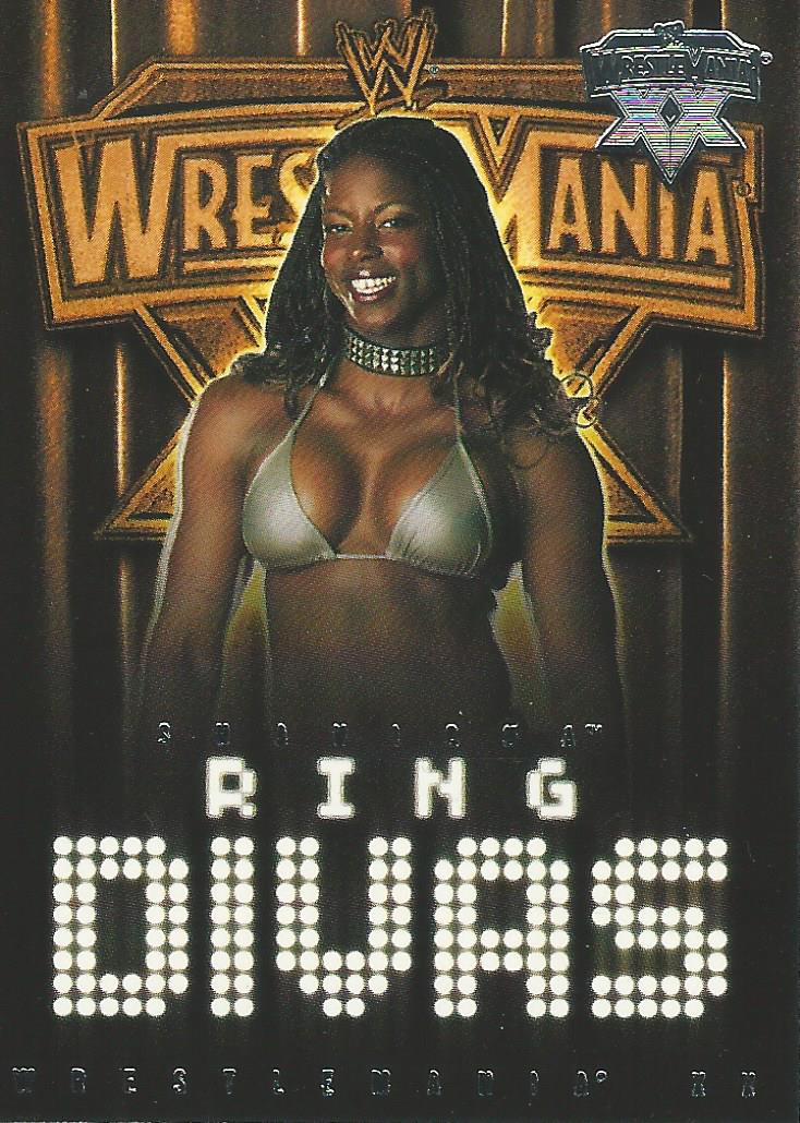 WWE Fleer Wrestlemania XX 2004 Shaniqua #66