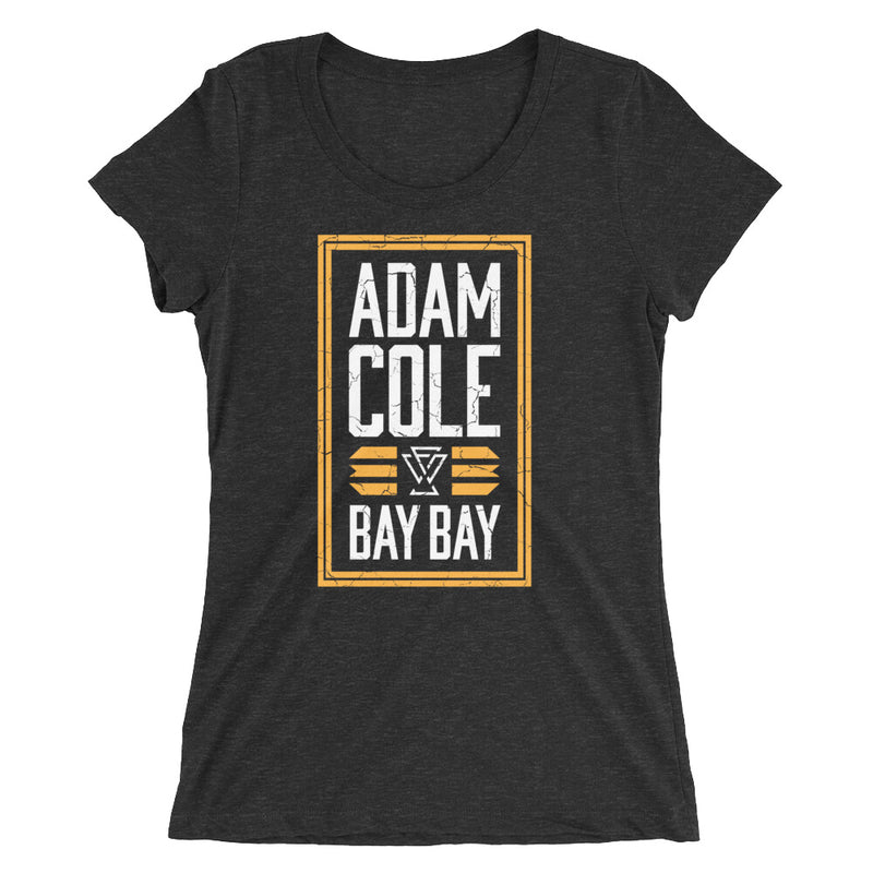 Adam Cole "Bay Bay" Women's Tri-Blend T-shirt