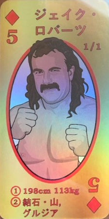 Jake Roberts trading card PW Catalog