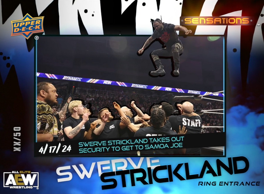 4/17/24 – Swerve Strickland – Swerve Strickland Takes Out Security to Get to Samoa JOE