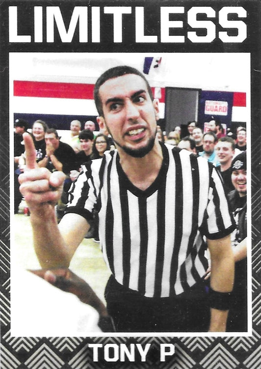 Tony P trading card PW Catalog